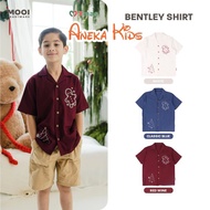 KEMEJA Mooi Bentley Shirt - Boys' Christmas Collection Tops Mooi Christmas Shirt Series