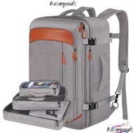 ROSEGOODS Travel Luggage Bagpack, Shoe Pouch Expandable Travel Backpack, Fashion  Waterproof 50L Lar