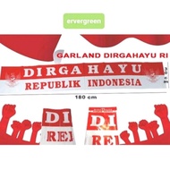 MERAH 2Er-54 Banner Garland Hut Ri Slinger Hut Ri Accessories 17 August Dirgahayu Augustan Independe