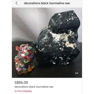raw black tourmaline