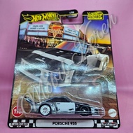 Diecast Hot Wheels Premium Boulevard 116 Porsche 935 Black Grey rubber tires