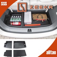 [READY] ZEEKR 009 Car Trunk Storage Box Storage Box ZEEKR X Body Kit Car Decoration zeekr009 Car Acc