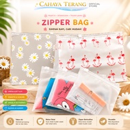 CT Zipper Bag Storage Bag Travel Separator Plus Zip Lock Organizer Bag with Zip Lock Landscape Trave