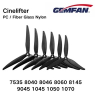 7-10Inch 2 E6 7037 7535 8040 8046 8145 8060 9045 1050 1070 Propeller 3 Blade Gemfan Prop Multiroto