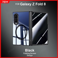 Transparent Phone Case For Samsung Galaxy Z Fold 8 Wide Fold 8 Ultra Fold8 Wide Fold8 Ultra 5G Magne