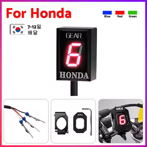 Gear Indicator Display Meter For HONDA CBR600RR CBR650F CB600F Hornet NC750X CB500F CB500X CB400X CB