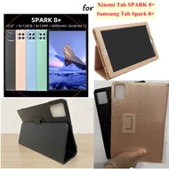 For Xiaomi Tab SPARK 8+ Tablet Android 12inch PC Casing Lightweight PU Leather Cover Flip For Samsun