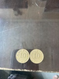 Hong Kong 10 Cents Coin 1983