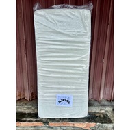 Tilam Single Rebond (kain putih/asrama)- 4inch & 5inch