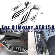 Modifiable pedals for QJMotor ATR150 and 150ATR, motorcycle footrests, shock-absorbing accessories, 