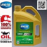DYNO TAB 0W20 SN/CF Fully Synthetic Engine Oil 4Liter FOC Magic101 Hand sanitizer 60ml (Limited-Time