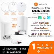 【OFFICIAL WARRANTY】Xiaomi X20 / X10+ / E10 / S10 / S10+ Robot Vacuum | Self-dusting Vacuum | Mopping &amp; Vacuum Robot