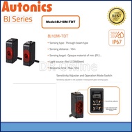 Autonics Photoelectric Sensor BJ10M-TDT Through Beam Sensor NPN  12-24VDC ~ THRO.-BEAM ~ 10M ~ T/O ~