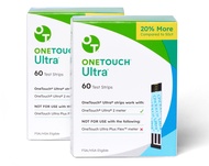 OneTouch Ultra Test Strips for Diabetes - 120 Count Diabetic Test Strips | Blood Sugar Test Strips f