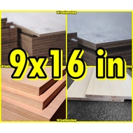 ◨ ▤ ❦ 9x16 inches pre cut custom cut marine plywood plyboard ordinary plywood