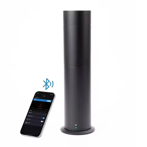 NAMSTE Aluminum Aroma Diffuser Home Essential Oil Diffuser Smart App Controlled Hypoallergenic Scent