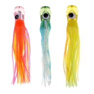 [tenlzsp0bc] Big Game Squid Skirt Octopus Fishing Soft Trolling Lure Artificial  for Tuna Marlin Mah