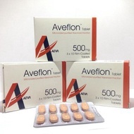 AVEFLON 500MG TABLET 30 TABLET | HEMORROID BUASIR (EXP:03/2025)