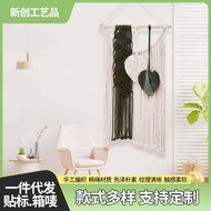 Bohemian Hand-Woven Tapestry Feather Tassel Decoration Wall Hanging Living Room B & B Bohemian Wall 