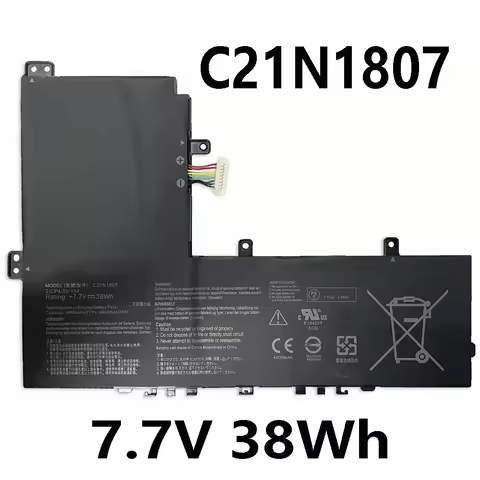 C21N1807 7.7V 38Wh Laptop Battery For Asus VivoBook E12 E203NA-FD020TS E203NA-FD026T C223NA-1A Chrom