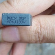 Square capacitor MKP 404J100V, 504J100V size 11x11x5mm