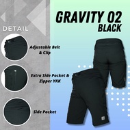 SHORT PANT GRAVITY 02 NEW SERIES PVR IND | CELANA PENDEK | MTB | SANTAI | PRIA WANITA | OLAHRAGA