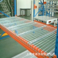 Warehouse Heavy Duty Grid Shelf Galvanized Grid Shelf Storage Steel Grid Shelf