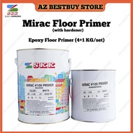 SKK Mirac #100 Primer 4KG with Hardener 1KG Extreme Heavy Duty Floor Epoxy Primer Paint Undercoat Ca