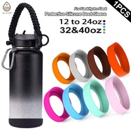 Aquaflask Accessories aquaflask  Boot 12oz-24oz 7.5cm 32oz-40oz 9cm aquaflask Water Bottle Universal Bottle Non-slip Soft Silicone Protective Boot Sleeves Bottom Cover 12oz-40oz