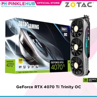 PinkleHub | Zotac Gaming GeForce® RTX 4070 Ti Trinity OC - 12GB GDDR6X, 192 bit, 3xDP 1.4a, 1xHDMI 2