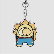 Sunny among us acrylic keychain
