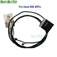 Laptop LCD Screen Cable For ASUS N56 N56JR N56V N56VM N56VV N56VZ 14005-01140100 00280500 DDNJ8BLC10