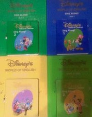 二手書 Disney 寰宇迪士尼美語 DISNEY'S WORLD OF ENGLISH 書+CD+DVD