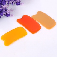 Ready Stock Gua Sha Board Resin Beeswax Whole Body Massage Gua Sha Square Gua Sha Tablet Square Gua 