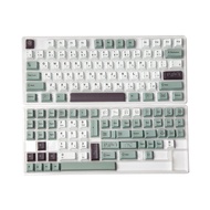 For GMK Misty 141 Keys PBT keycaps for mx stem keyboard Green Original Height Mechanical Keyboard Ke