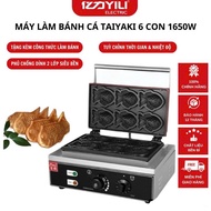 6-tray Industrial Fish Cake Maker C6 Industrial Fish Cake Maker. Grilled Taiyaki fish cakes with 2 s
