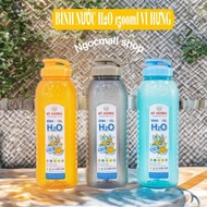 Vi Hung plastic H2O 1500ml water bottle - refrigerator water bottle