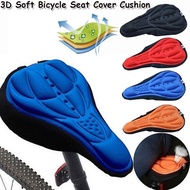 Saddle Cover Outdoor 3D Soft Cycling Bicycle Silicone Bike Seat Cover Cushion Saddle