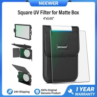 NEEWER Square UV Filter 4"x5.65" for Mini Matte Box ฟิลเตอร์สี่เหลี่ยมสำหรับ Neewer Matte Box เข้ากั