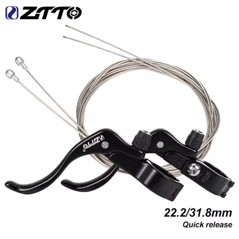 ZTTO Road Bike Brake Lever Road Fixed Gear Deputy Vice Brake Quick Release V Brake Handle QR Lever F