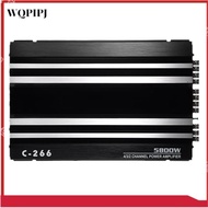 4-Channel Car Audio Amplifier 5800W High-Power Amplifier 12V Ultra-Thin Four-Way Power Amplifier Cla
