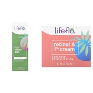 Life-flo Liquid Iodine Plus, Retinol A 1% Cream