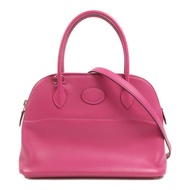 HERMES Veau Swift皮革Bolide 27手挽袋Rose Pourpre