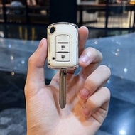 2/3ปุ่ม พวงกุญแจรถ Mitsubishi เคสกุญแจรีโมทรถยนต์ Mitsubishi พวงกุญแจรถยนต์ Mitsubishi Mirage Attrag