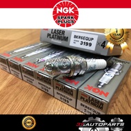 New Genuine NGK Iridium Spark Plug 12120037607 #BKR6EQUP (6pcs) For BMW E34 E36 E38 E39 E46 M62 E65 