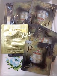 包平郵✨抵用試用裝 韓國 后WHOO天氣丹花獻光彩緊顏眼霜 試用裝 1 ml x 10片 Cheongidan Radiant Regenerating Eye Cream