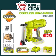 DYLLU Cordless Brad Nailer 20V ( DTBJ1308 ) | Magazine Capacity 105pcs | Nail Type F15-F35