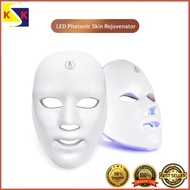 7 Colour Face Led Light Therapy Skin Beauty Facial Mask