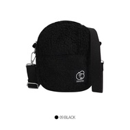 正韓 Shoopen x Beanys 豌豆三兄弟 聯名款 羊羔毛側背小包 黑色 韓國代購 韓貨 二手 原價$599