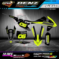 KTM DECAL STICKER FULL CUSTOME NO NAME COLOR STICKER KTM MD0033